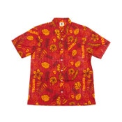 USC Trojans Men's Cardinal SC Interlock Vintage Floral Shirt